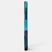 Futuristische Abstrakte 3D Metallic Rainbow Art Case-Mate iPhone Hülle (Hinten/Links)