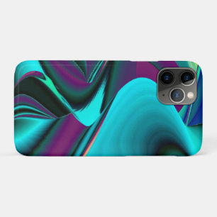 Futuristische Abstrakte 3D Metallic Rainbow Art Case-Mate iPhone Hülle