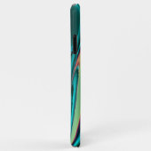 Futuristische Abstrakte 3D Metallic Rainbow Art Case-Mate iPhone Hülle (Hinten/Rechts)