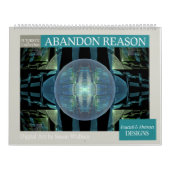 Futuristische Abstrakte Fraktal 2026 Kalender (Titelbild)