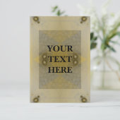 Futuristische Art-Deco-Party Einladung (Stehend Vorderseite)