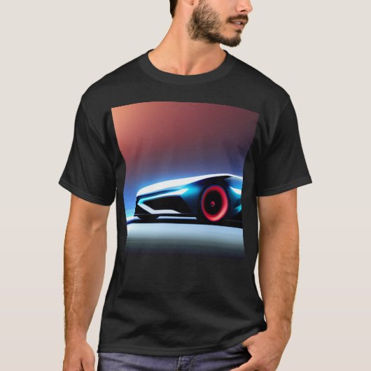 Futuristische Autos 2 T - Shirt (Vorderseite)