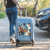 Futuristische Batik Kosmic Art - Space Design Aufkleber (Koffer Insitu)