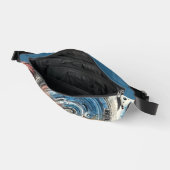 Futuristische Batik Kosmic Art - Space Design Bauchtasche (Offen)
