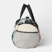 Futuristische Batik Kosmic Art - Space Design Duffle Bag (Rechts)