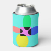 Futuristische Blume Dosenkühler (Kanne Vorderseite)