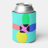 Futuristische Blume Dosenkühler (Kanne Rückseite)