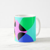 Futuristische Blume Kaffeetasse (VorderseiteRechts)