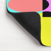 Futuristische Blume Mousepad (Ecke)