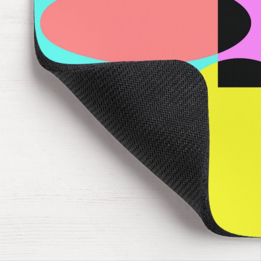 Futuristische Blume Mousepad (Ecke)