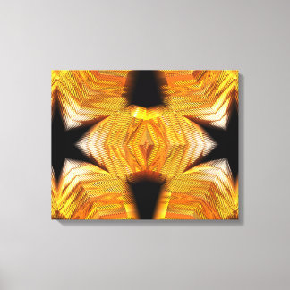 Futuristische Chrystal X7-5 Wrapped Canvas Leinwanddruck