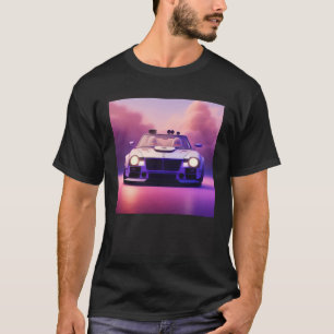 Futuristische Classic Sportwagen Cyberpunk Cooles T-Shirt