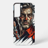 Futuristische Clown Art Phone Case Samsung Galaxy Hülle (Rückseite)