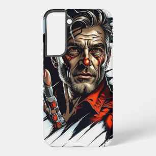 Futuristische Clown Art Phone Case Samsung Galaxy Hülle