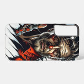 Futuristische Clown Art Phone Case Samsung Galaxy Hülle (Rückseite (Horizontal))