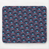 Futuristische Cyberkatze Mousepad (Vorne)