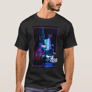 Futuristische Cyberpunk Lofi Streetwear Japan Stre T-Shirt