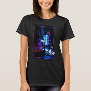 Futuristische Cyberpunk Lofi Streetwear Japan Stre T-Shirt