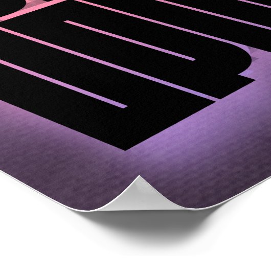 Futuristische Cyberpunk Sci Fi Fantasy VR Artwork Poster (Ecke)