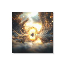 Futuristische digitale Kunstwerke für moderne Räum