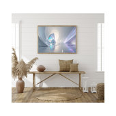 Futuristische Eishöhle Surreal Dreamlike Fantasy L Fotodruck