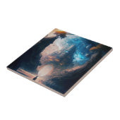 Futuristische Fantasy Burg Keramik Locarno Fliese (Seite)