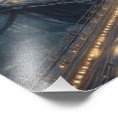 Futuristische Fantasy Pflanze Bio Domes Fotodruck (Ecke)