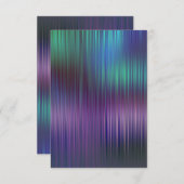 Futuristische Farbunschärfe, unscharfe Einladung (Vorne/Hinten)