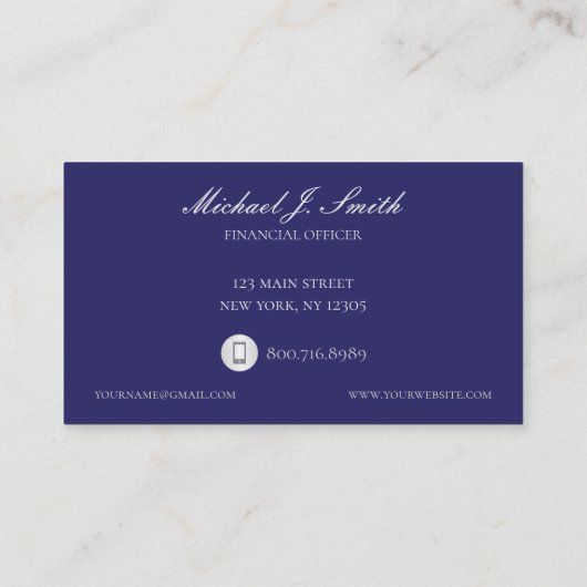 Futuristische Gebäude FinanzfirmenVisitenkarte Visitenkarte (Rückseite)