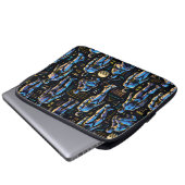 Futuristische humanoide Roboterkunst | KI Android  Laptopschutzhülle (Vorne Knopf)