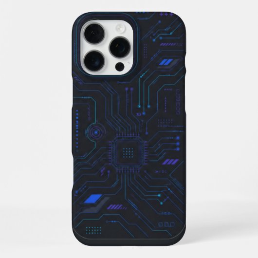 Futuristische iPhone-Hülle iPhone Hülle (Rückseite)
