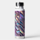 Futuristische Iridescent/abstrakte holografische Trinkflasche (rechts)