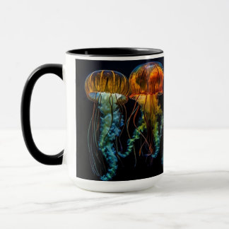 Futuristische Jelly Fish Tasse