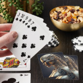Futuristische KI-Karten Spielkarten (In Situ)