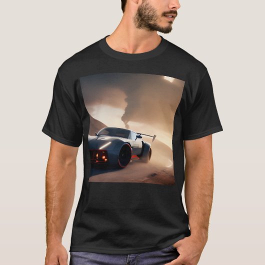Futuristische Kraftfahrzeuge 1 T-Shirt (Vorderseite)