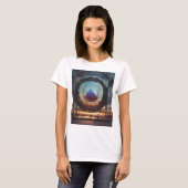 Futuristische Kunst T-Shirt (Vorne ganz)