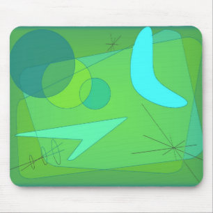 Futuristische Mausunterlage Mousepad