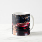 Futuristische Mazda MX5 Miada ND Tasse (VorderseiteRechts)