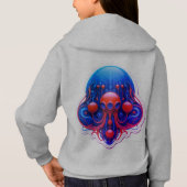 Futuristische Meduza Hoodie (Rückseite)