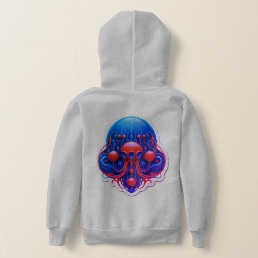 Futuristische Meduza Hoodie (AblageHinten)