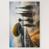 Futuristische Metropolis Jigsaw Puzzle (Vertikal)
