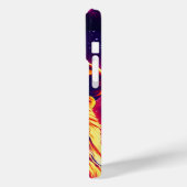 Futuristische Neon Lioness Celestie Phone Case (Rückseite / Links)