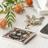 "Futuristische Nostalgie" Schlüsselanhänger (Seite)