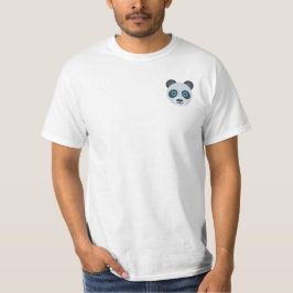 Futuristische Panda 🐼 individuell anpassbare Farb T-Shirt