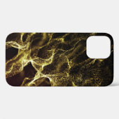 Futuristische Punktwelle: Dynamischer Hintergrund. Case-Mate iPhone Hülle (Rückseite (Horizontal))