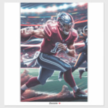 Futuristische Quarterback-Showdown