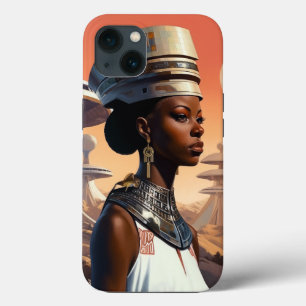 Futuristische Queen Afrofuturistische Science Fict Case-Mate iPhone Hülle