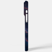 Futuristische Raumfahrt Case-Mate iPhone Hülle (Rückseite / Links)