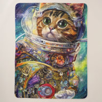 Futuristische Raumkatze