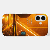 Futuristische Raumstation Räume Case-Mate iPhone Hülle (Rückseite (Horizontal))